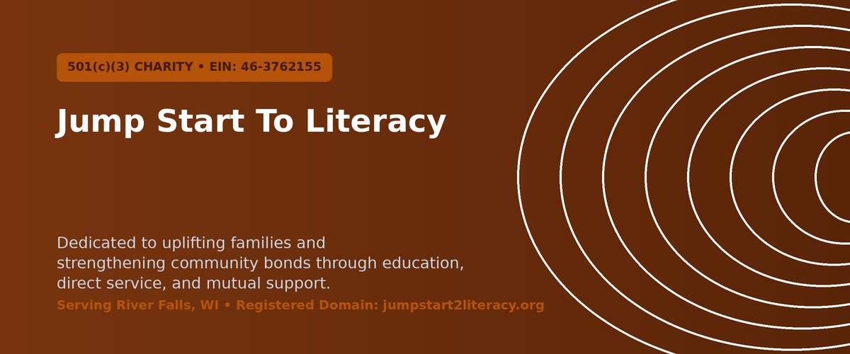 Jump Start To Literacy Banner